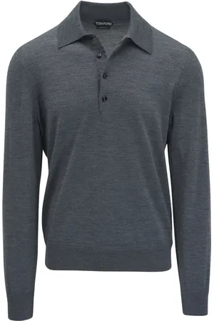 Tom Ford Playera tipo polo de tejido fino