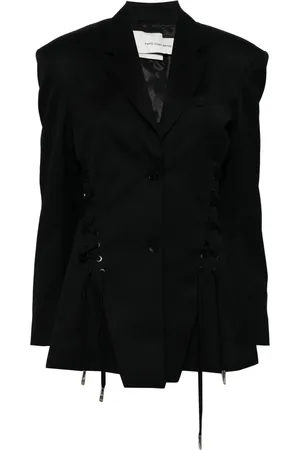 Feng Chen Wang Blazer con detalle de moño