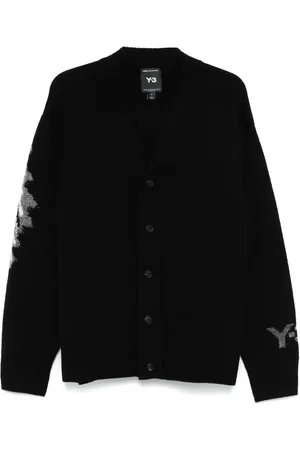 Y-3 Cárdigan tejido de x adidas