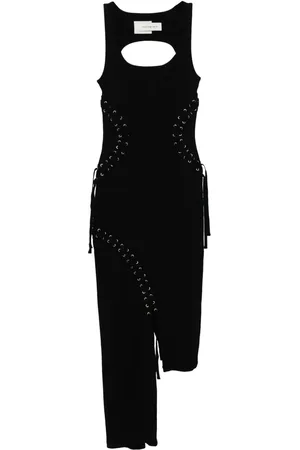 Feng Chen Wang Vestido con diseño trenzado