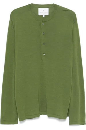 Seven Gauge Playera tipo polo con cuello redondo