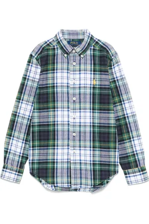 Ralph Lauren Camisa con cuadros estampados
