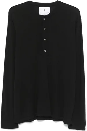 Seven Gauge Playera tipo polo con cuello redondo