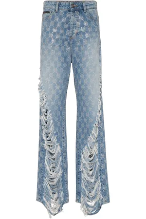 Philipp Plein Jeans con monograma