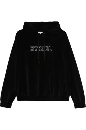 Sonia by Sonia Rykiel Hoodie con logo y detalles de strass
