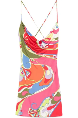 Puccini Vestido con estampado Orchidee