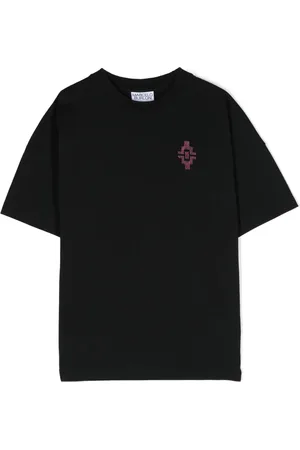MARCELO BURLON Playera con logo bordado