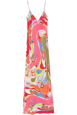 Puccini Vestido con estampado Orchidee