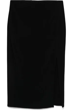Jade Cropper Falda midi con diseño drapeado
