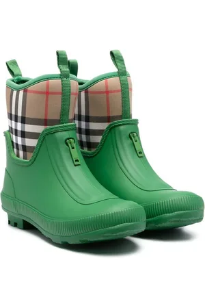 Burberry Botas de lluvia con motivo Vintage Check