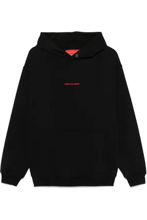 Vision Of Super Hoodie con logo bordado