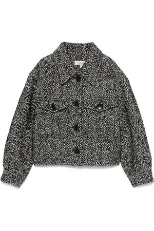 Twin-Set Chamarra con estampado pied de poule