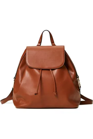 Twin-Set Mochila con placa del logo