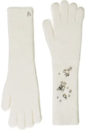 Twin-Set Guantes tejidos con bordado