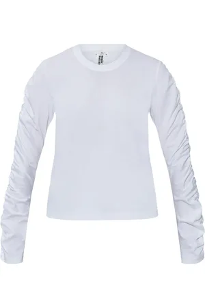 NOIR KEI NINOMIYA Playera con detalle fruncido
