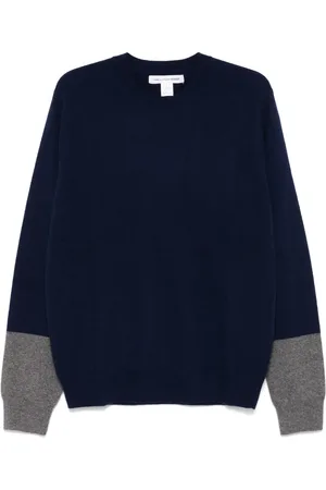 Comme des Garçons Suéter con diseño color block