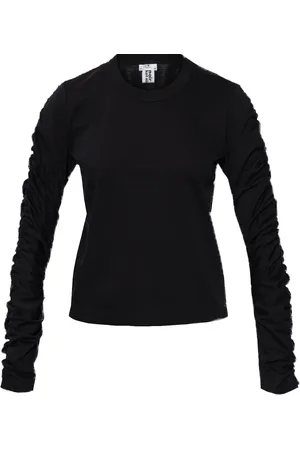 NOIR KEI NINOMIYA Playera con detalle fruncido
