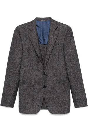 CANALI Blazer con estampado pied de poule