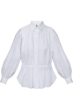 NOIR KEI NINOMIYA Camisa con detalle fruncido