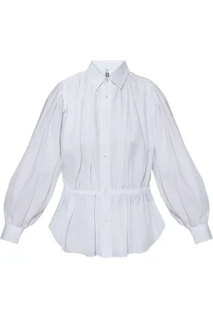 NOIR KEI NINOMIYA Camisa con detalle fruncido