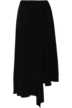 YOHJI YAMAMOTO Falda con dobladillo asimétrico