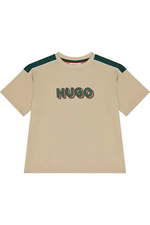 HUGO BOSS Playera con logo estampado