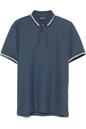 Emporio Armani Playera tipo polo con logo
