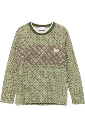 Etro Playera con estampado geométrico