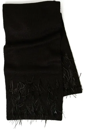 Twin-Set Mascada con detalle de plumas