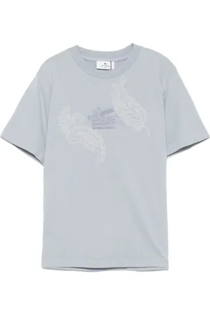 Etro Playera con logo bordado