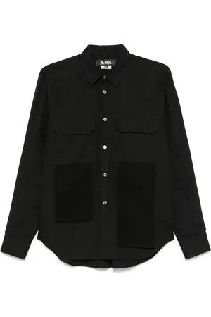 Comme des Garçons Camisa con detalle drapeado
