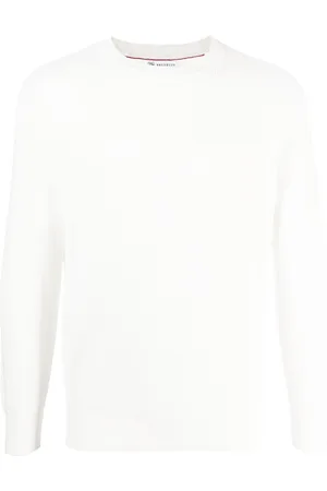 Brunello Cucinelli Sudadera tejida de canalé