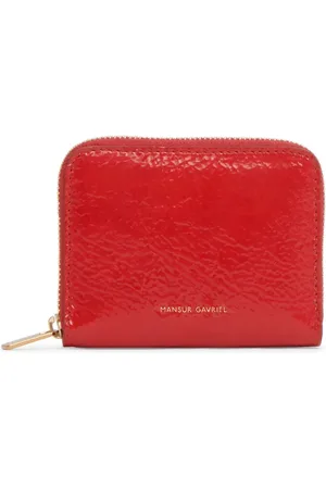 Mansur Gavriel Cartera con cierre y sello del logo