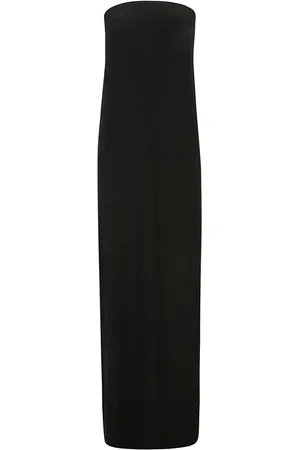Norma Kamali Vestido largo con diseño strapless