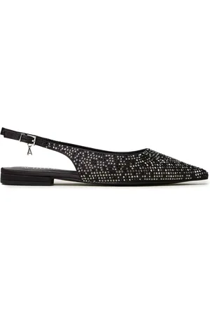 Twin-Set Flats con detalles de strass