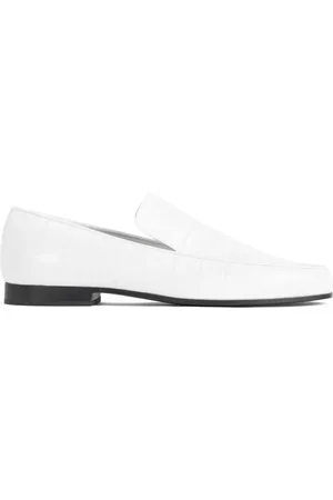 Totême Mocasines con efecto de piel de cocodrilo