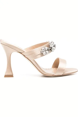 Manolo Blahnik Mules Persan con tacón 90mm