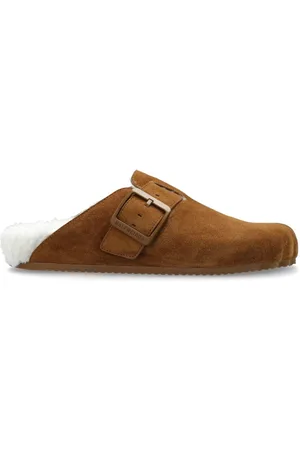 Balenciaga Slippers con logo grabado