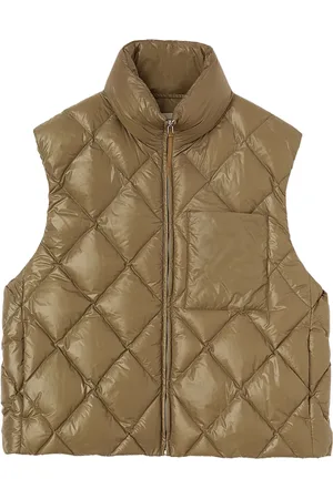Jil Sander Chaleco con capitonado de rombos