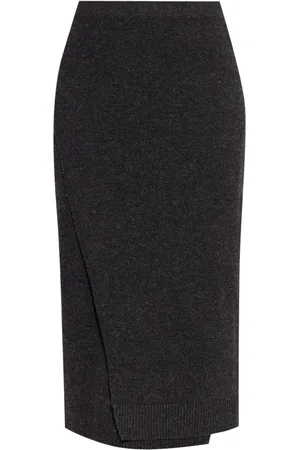 Balenciaga Falda tejida con diseño cruzado