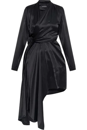 Balenciaga Vestido midi de seda