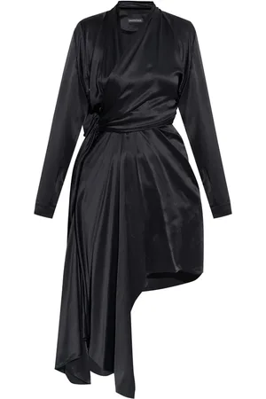 Balenciaga Vestido midi de seda