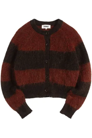 YMC Cárdigan Foxtail Striped