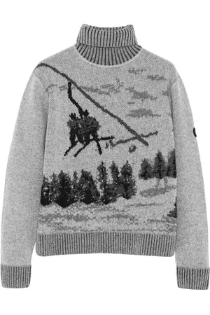 YVES SALOMON Suéter tejido en jacquard