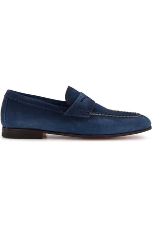 santoni Mocasines de gamuza
