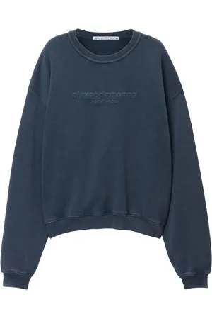 Alexander Wang Sudadera con logo en relieve