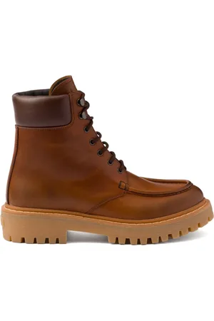 Prada Botas con suela dentada