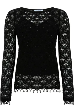 Blugirl Top tejido de crochet