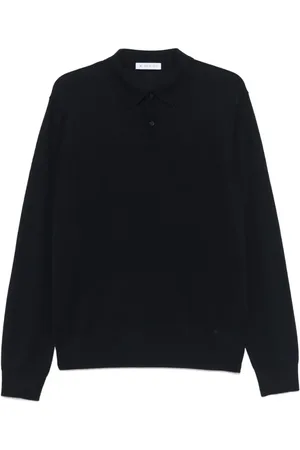Manuel Ritz Playera tipo polo de tejido fino