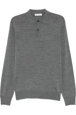 Manuel Ritz Playera tipo polo de tejido fino